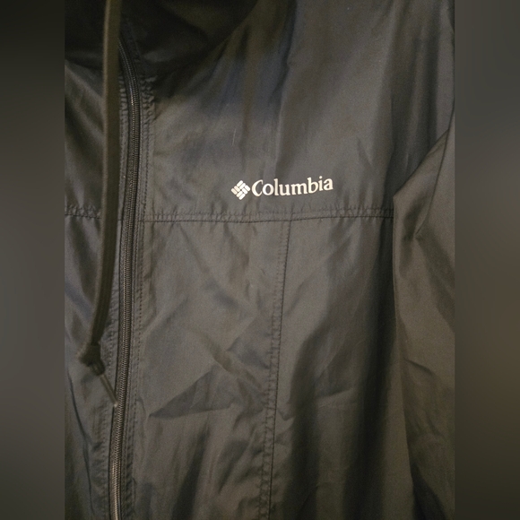 Columbia Black Women's Light Jacket With Hood - Picture 4 of 10